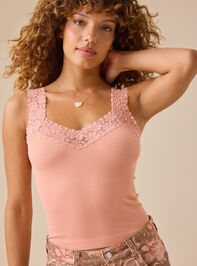 Natasha Lace Cami Detail 3 - TULLABEE