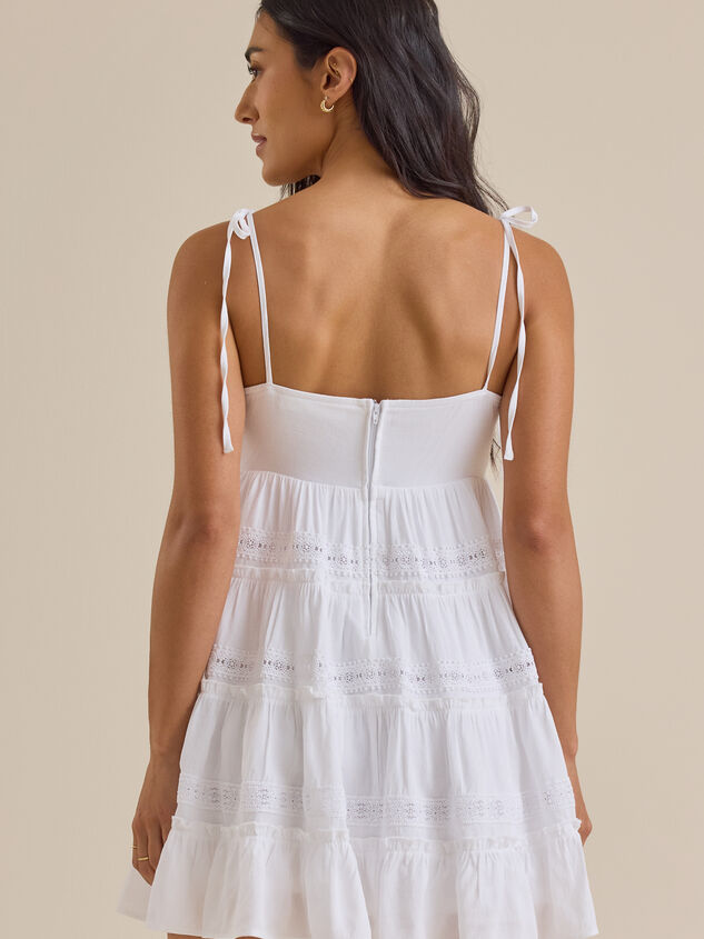 Rosella Mini Dress Detail 5 - TULLABEE