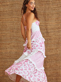 Adernlia Floral Maxi Dress Detail 3 - TULLABEE