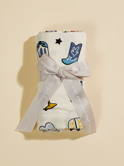 Cowboy Boots Swaddle - TULLABEE