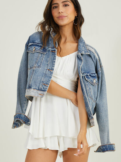 Haisley Double Layered Romper - TULLABEE