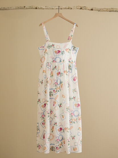 Rylie Postcard Print Maxi - TULLABEE