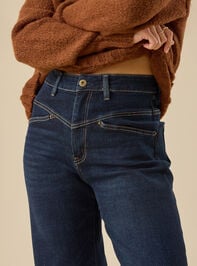 Jade Wide Leg Jeans Detail 2 - TULLABEE