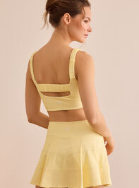 Serves Up Gingham Sports Bra Detail 7 - TULLABEE