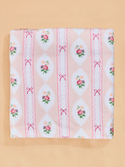Ogee Floral Swaddle Blanket - TULLABEE