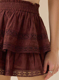 Raleigh Layered Lace Shorts Detail 3 - TULLABEE