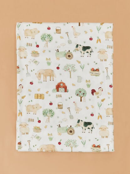 Barnyard Besties Swaddle Blanket - TULLABEE