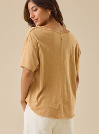 Bailee Basic Tee Detail 4 - TULLABEE