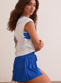 Way It Goes Striped Tee Detail 3 - TULLABEE