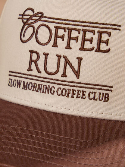 Coffee Run Trucker Hat - TULLABEE