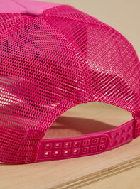 Salty Cowgirl Trucker Hat Detail 3 - TULLABEE