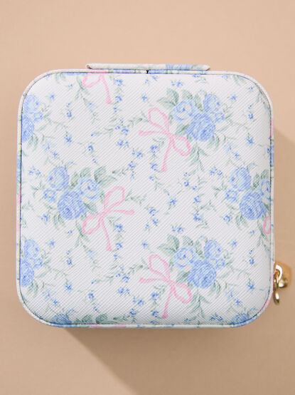 Floral Bow Jewelry Box - TULLABEE