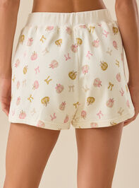 Pumpkin Bow Short Set Detail 5 - TULLABEE