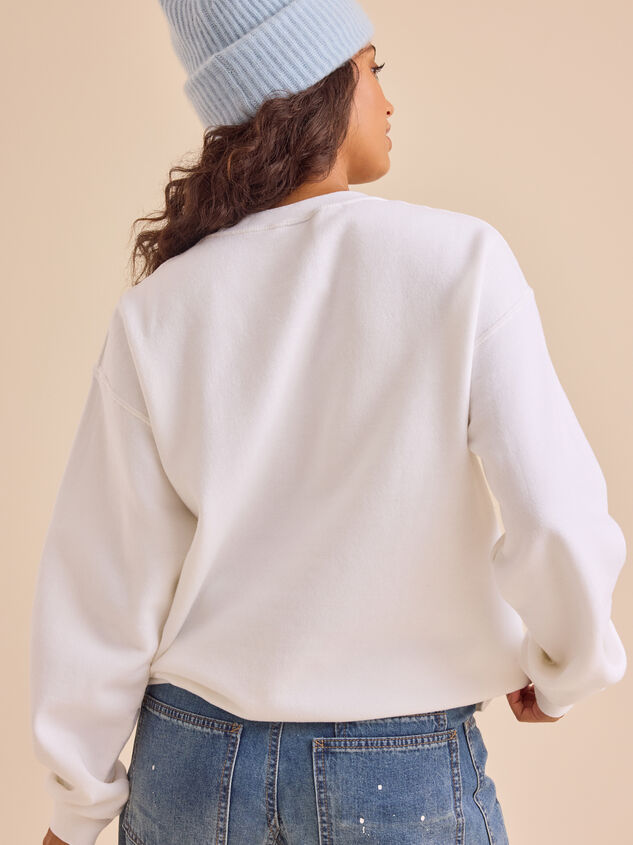 Coke Polar Bear Graphic Sweatshirt Detail 4 - TULLABEE