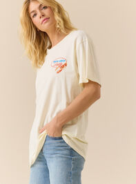 Fresh Catch Maine Oversized Tee Detail 4 - TULLABEE