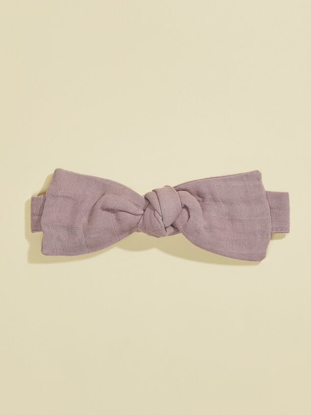 Muslin Headband Bow - TULLABEE