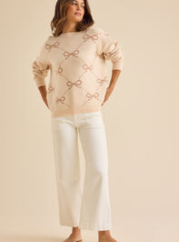 Megan Bow Sweater - TULLABEE