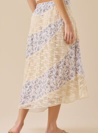Mandi Print Lace Midi Detail 5 - TULLABEE