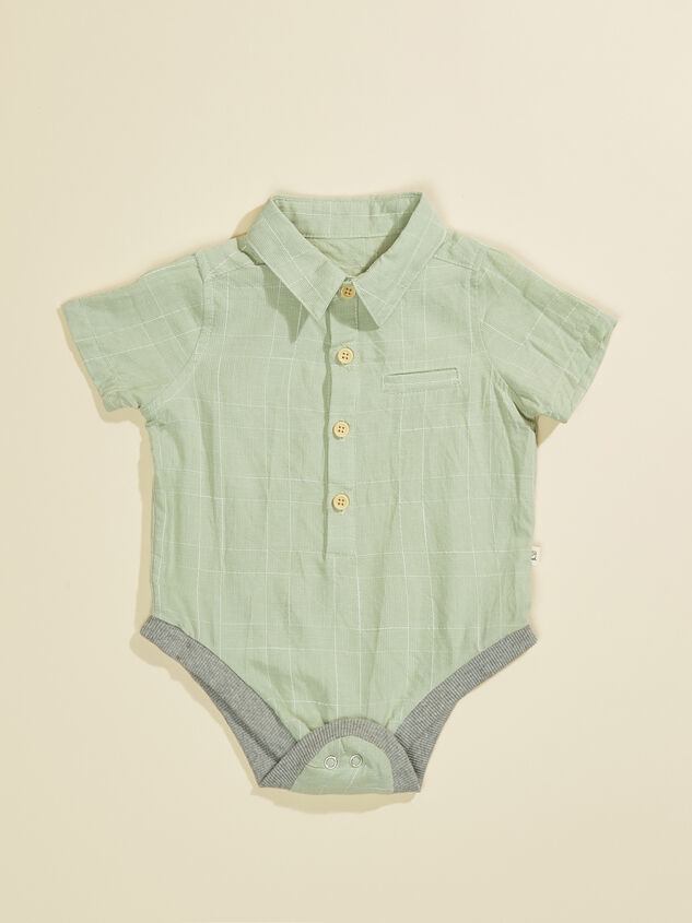 Nolan Button-Down Romper by Me + Henry - TULLABEE