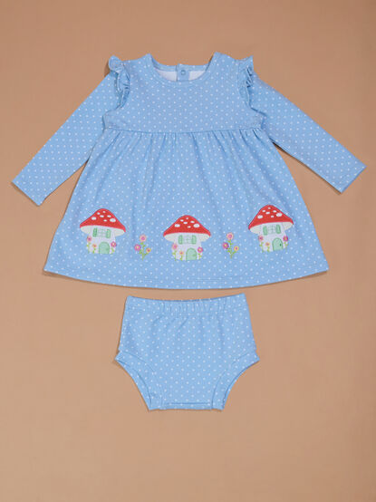 Mushroom House Dress - TULLABEE