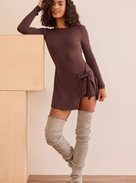 Mindful Motion Long Sleeve Dress Detail 2 - TULLABEE