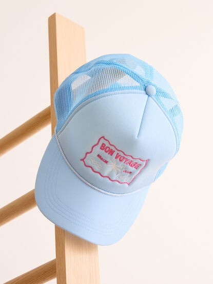 Bon Voyage Trucker Hat - TULLABEE