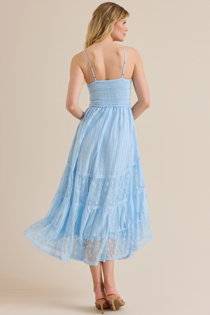 Tami Lace Tiered Maxi Dress - Altar'd State