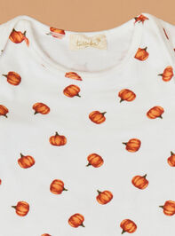 Little Pumpkin Lounge Set Detail 4 - TULLABEE