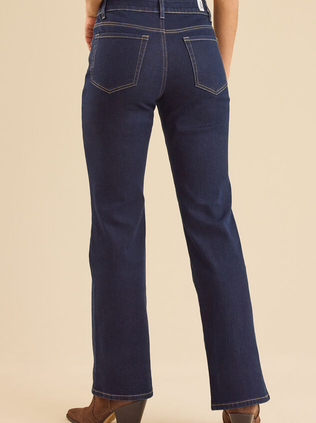 Collins Lace Up Jeans Detail 5 - TULLABEE
