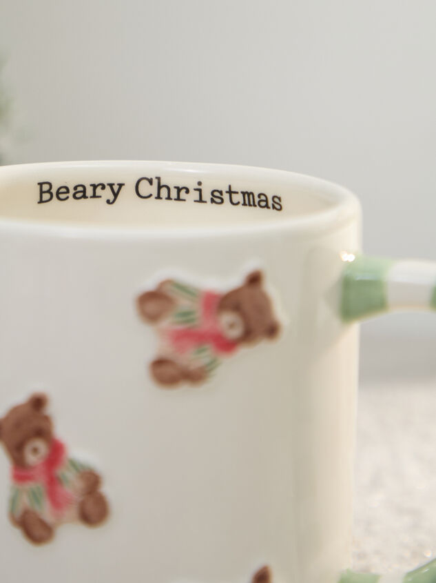 Teddy Bear Mug Detail 3 - TULLABEE