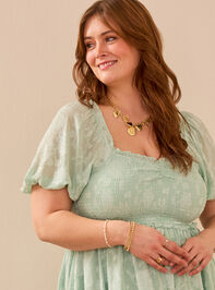 Ellery Floral Dress Detail 3 - TULLABEE