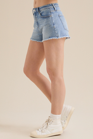 Maren Rhinestone Shorts - Altar'd State - 
