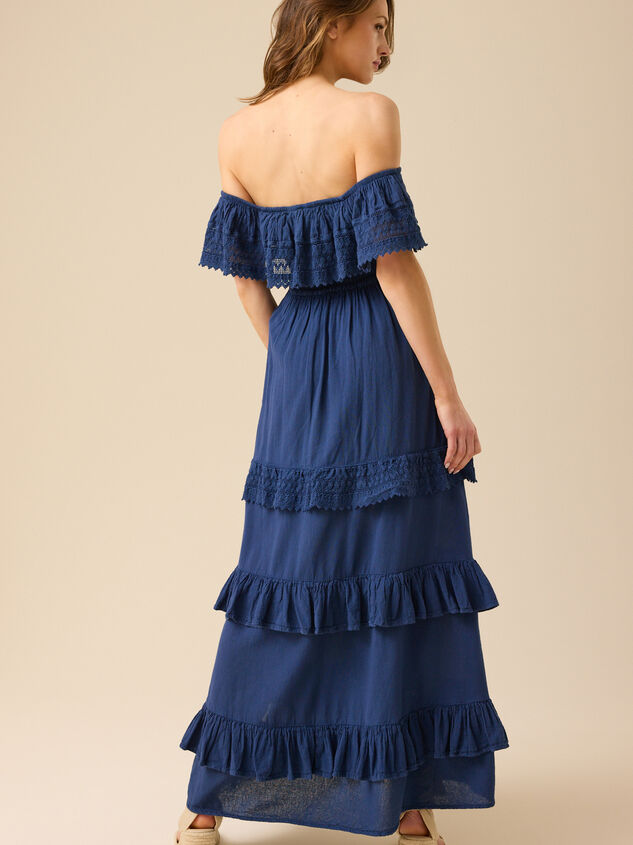 Becca Maxi Dress Detail 4 - TULLABEE