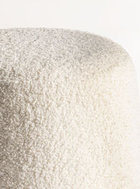 Flor Upholstered Round Stool Detail 4 - TULLABEE