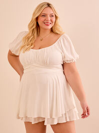 Haisley Double Layered Romper Detail 5 - TULLABEE