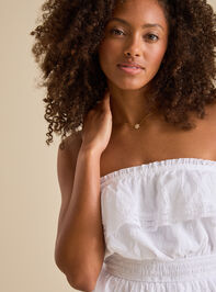 Taite Strapless Romper Detail 4 - TULLABEE