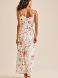Chrissy Floral Maxi Dress Detail 4 - TULLABEE