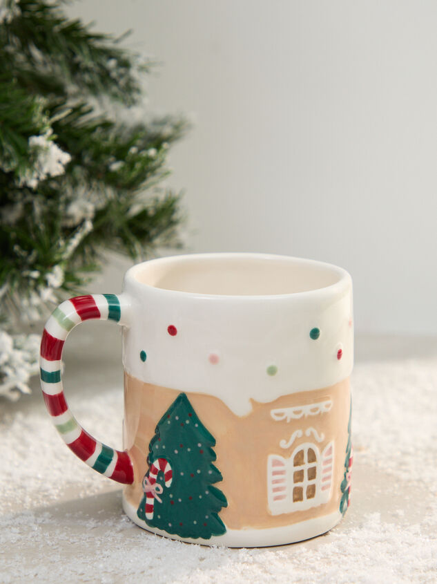 Gingerbread House Mug Detail 4 - TULLABEE