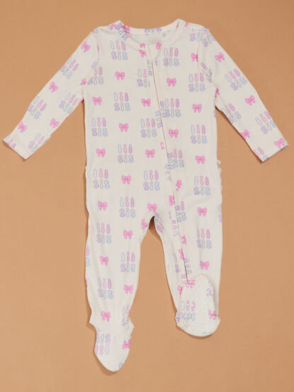 Lil Sis Ruffle Footie - TULLABEE