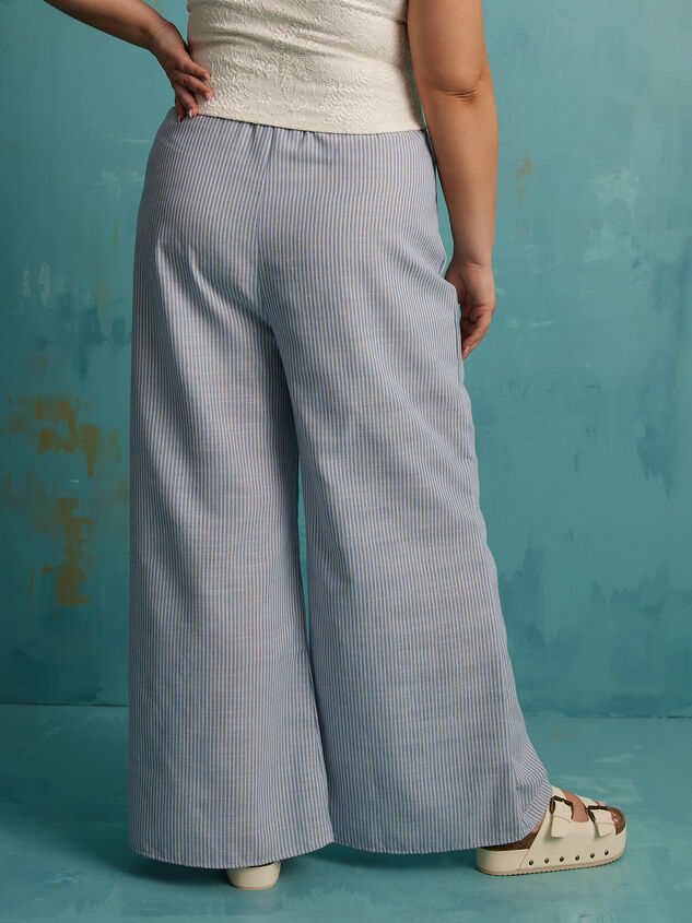 Bethany Linen Pants Detail 4 - TULLABEE