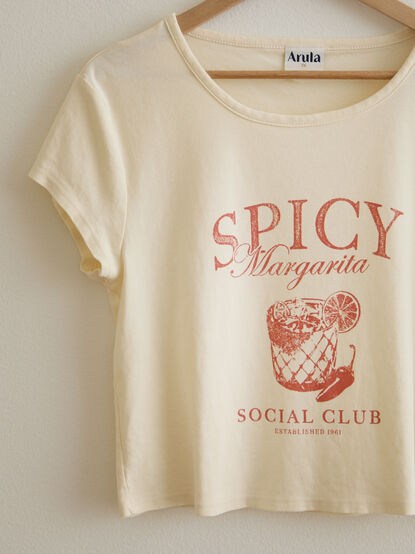 Spicy Marg Baby Tee - TULLABEE