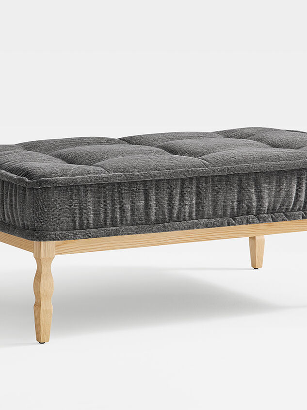 Kaia Upholstered Coffee Table/Ottoman Detail 3 - TULLABEE