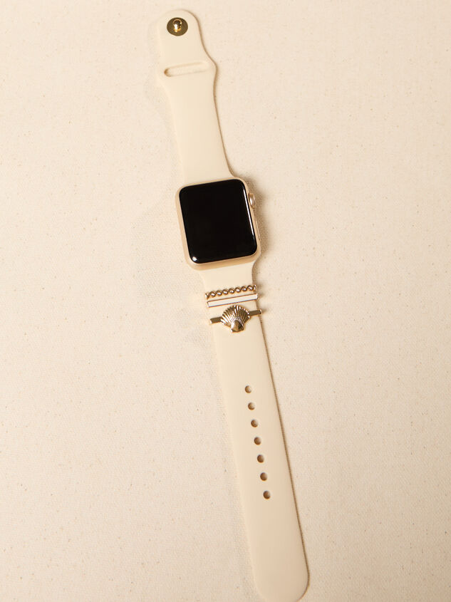 Shell Charm Smart Watch Band Detail 2 - TULLABEE