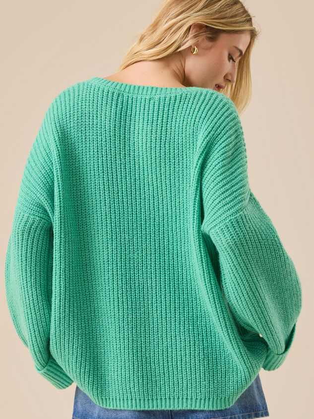 Mavis Pocket Sweater Detail 5 - TULLABEE