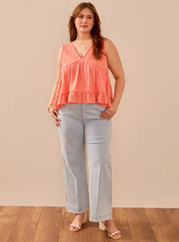 Catarina Babydoll Top Detail 2 - TULLABEE