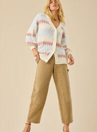 Adalyn Fairisle Cardigan Detail 2 - TULLABEE