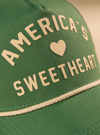 America's Sweetheart Trucker Hat Detail 2 - TULLABEE