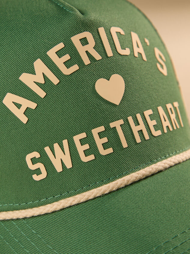 America's Sweetheart Trucker Hat Detail 2 - TULLABEE