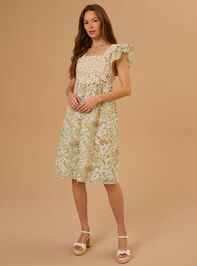 Sunday Mama Floral Dress Detail 3 - TULLABEE