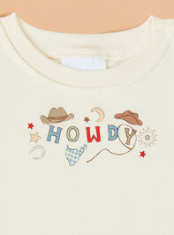 Cane Cowboy Bubble Sweatshirt Detail 2 - TULLABEE